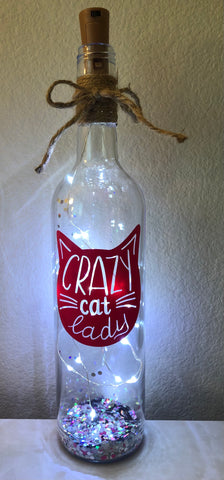 Crazy Cat Lady Bottle