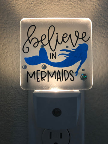 Believe in Mermaids Nightlight