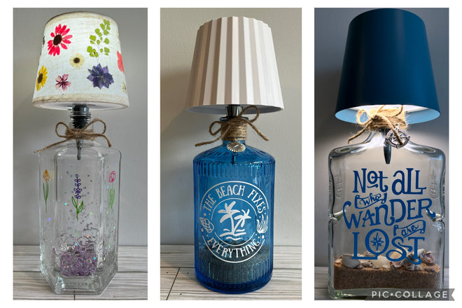 Bottle Lamps