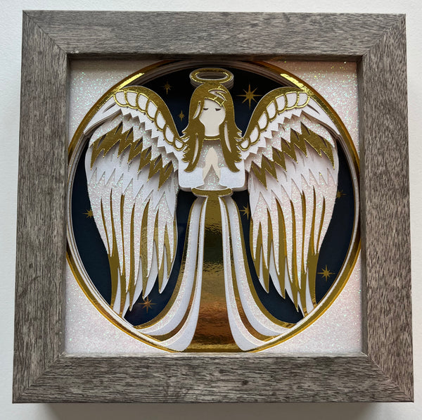 Mini Angel 3D Shadowbox