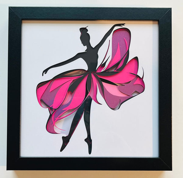 Ballerina 3D Shadowbox