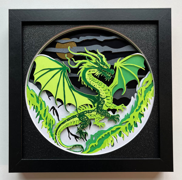 Dragon 3D Shadowbox