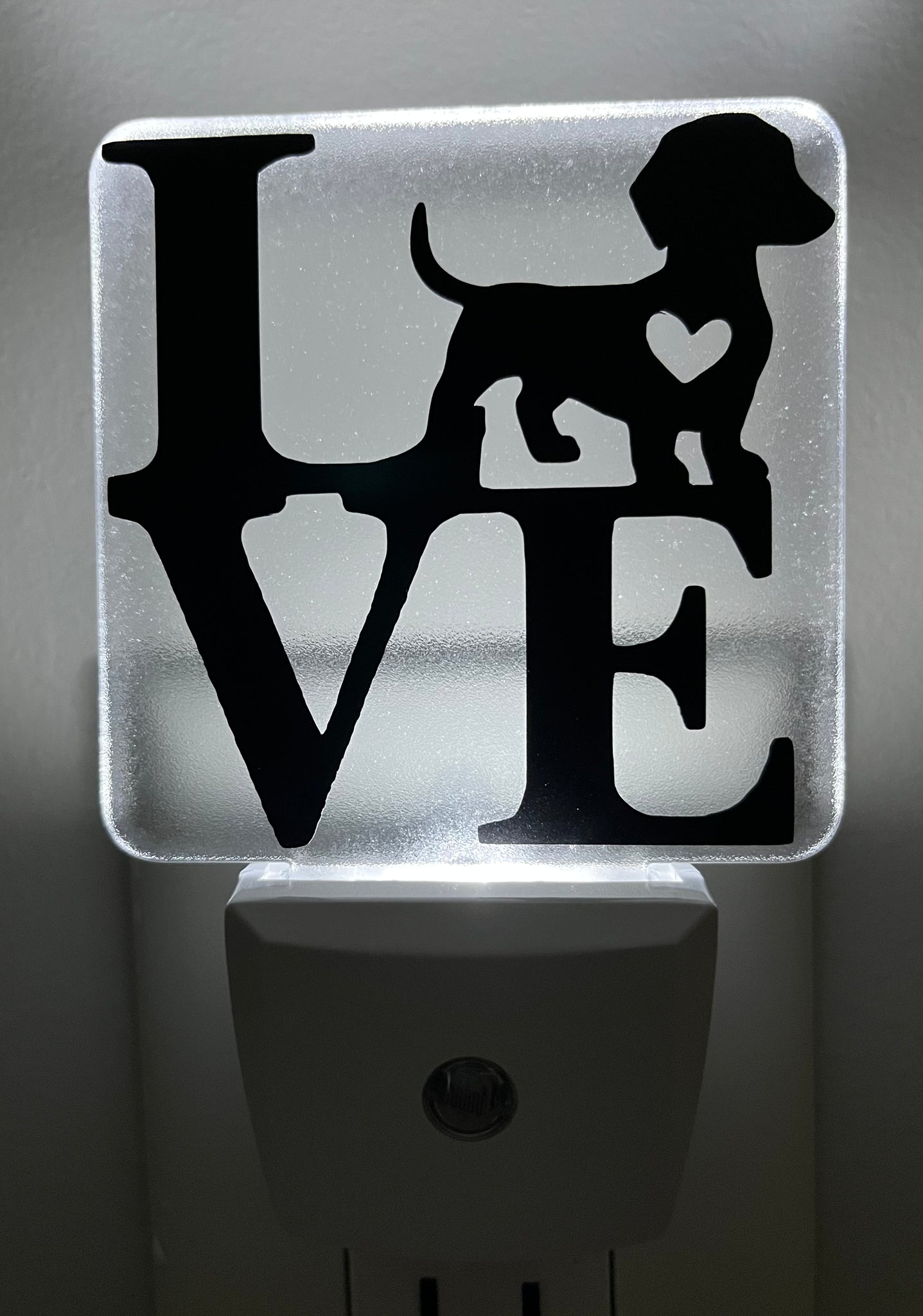 Dachshund Love Nightlight