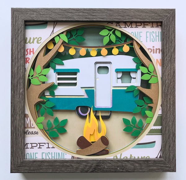 Camper 3D Shadowbox
