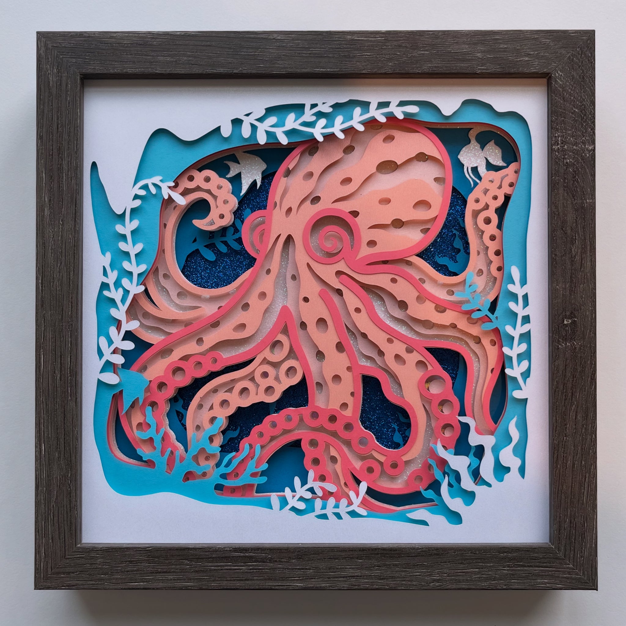 Octopus 3D Shadowbox