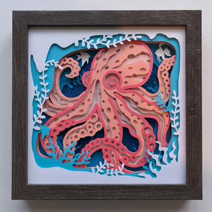 Octopus 3D Shadowbox