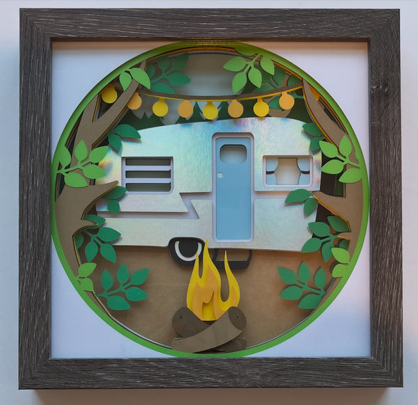 Camper 3D Shadowbox