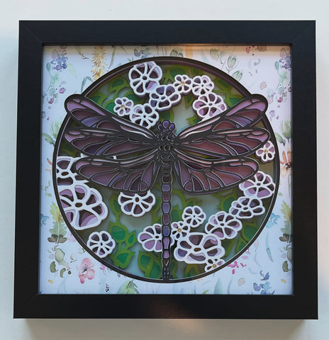 Dragonfly 3D Shadowbox