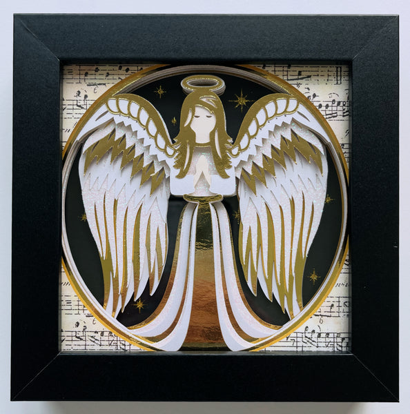 Mini Angel 3D Shadowbox