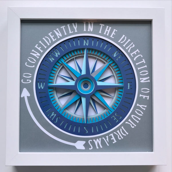 Compass 3D Shadowbox