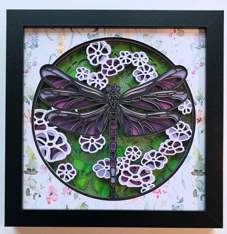 Dragonfly 3D Shadowbox