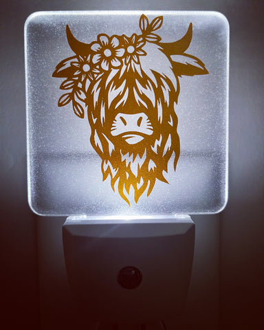 Highland Cow Nightlight