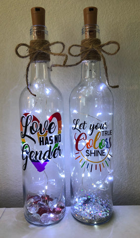 Rainbow Bottles