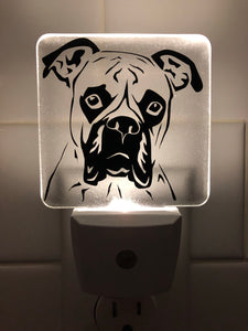 Boxer Dog Nightlight