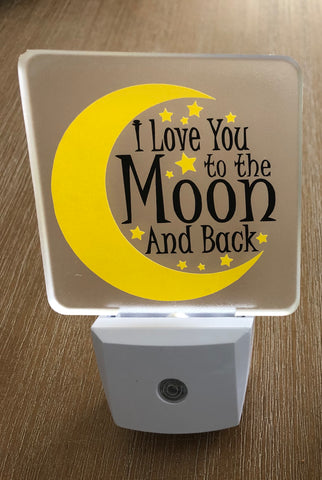 Moon and Back Nightlight