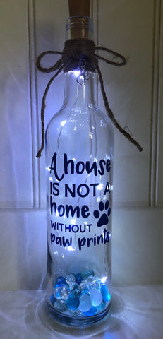 Paw Prints Bottle
